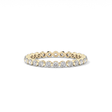 0.69 TCW Round Lab Grown Diamond Wedding Band