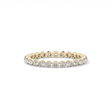 0.69 TCW Round Lab Grown Diamond Wedding Band
