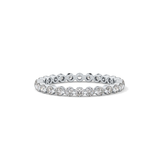 0.69 TCW Round Lab Grown Diamond Wedding Band