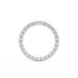 0.69 TCW Round Lab Grown Diamond Wedding Band
