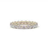 2.1 TCW Round Lab Grown Diamond Wedding Band