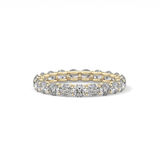 2.1 TCW Round Lab Grown Diamond Wedding Band