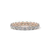 2.1 TCW Round Lab Grown Diamond Wedding Band
