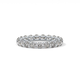 2.1 TCW Round Lab Grown Diamond Wedding Band