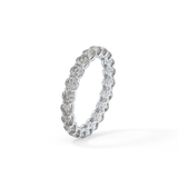 2.1 TCW Round Lab Grown Diamond Wedding Band
