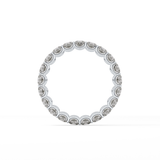 2.1 TCW Round Lab Grown Diamond Wedding Band