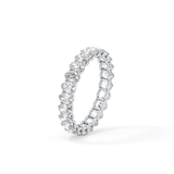 3.15 TCW Oval Lab Grown Diamond Wedding Band