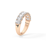 1.8 TCW Emerald Lab Grown Diamond Wedding Band