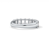 1.8 TCW Emerald Lab Grown Diamond Wedding Band