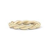 Twisted Shank Wedding Band