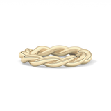 Twisted Shank Wedding Band