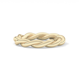 Twisted Shank Wedding Band
