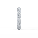 Twisted Shank Wedding Band