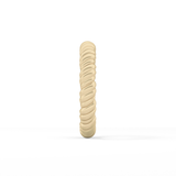 Twisted Shank Wedding Band