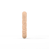 Twisted Shank Wedding Band
