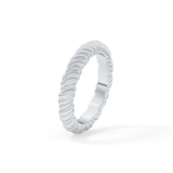 Twisted Shank Wedding Band