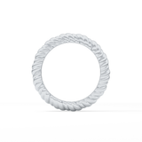 Twisted Shank Wedding Band