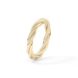 Classic Twisted Shank Wedding Band