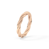 Classic Twisted Shank Wedding Band