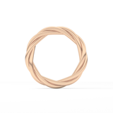 Classic Twisted Shank Wedding Band