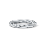 Classic Twisted Shank Wedding Band
