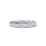 Classic Twisted Shank Wedding Band