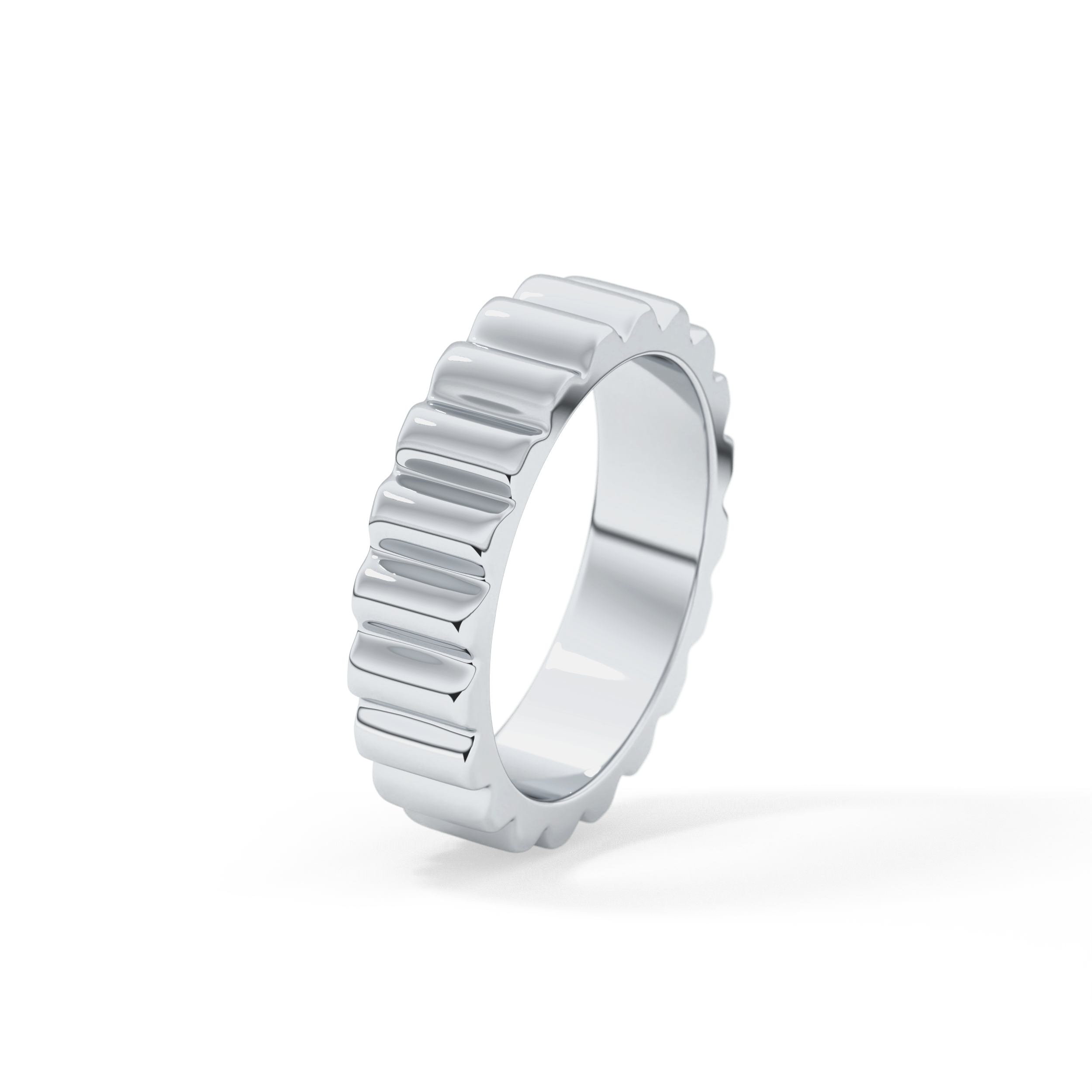 Textured Wedding Band