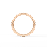Classic Textured Wedding Band