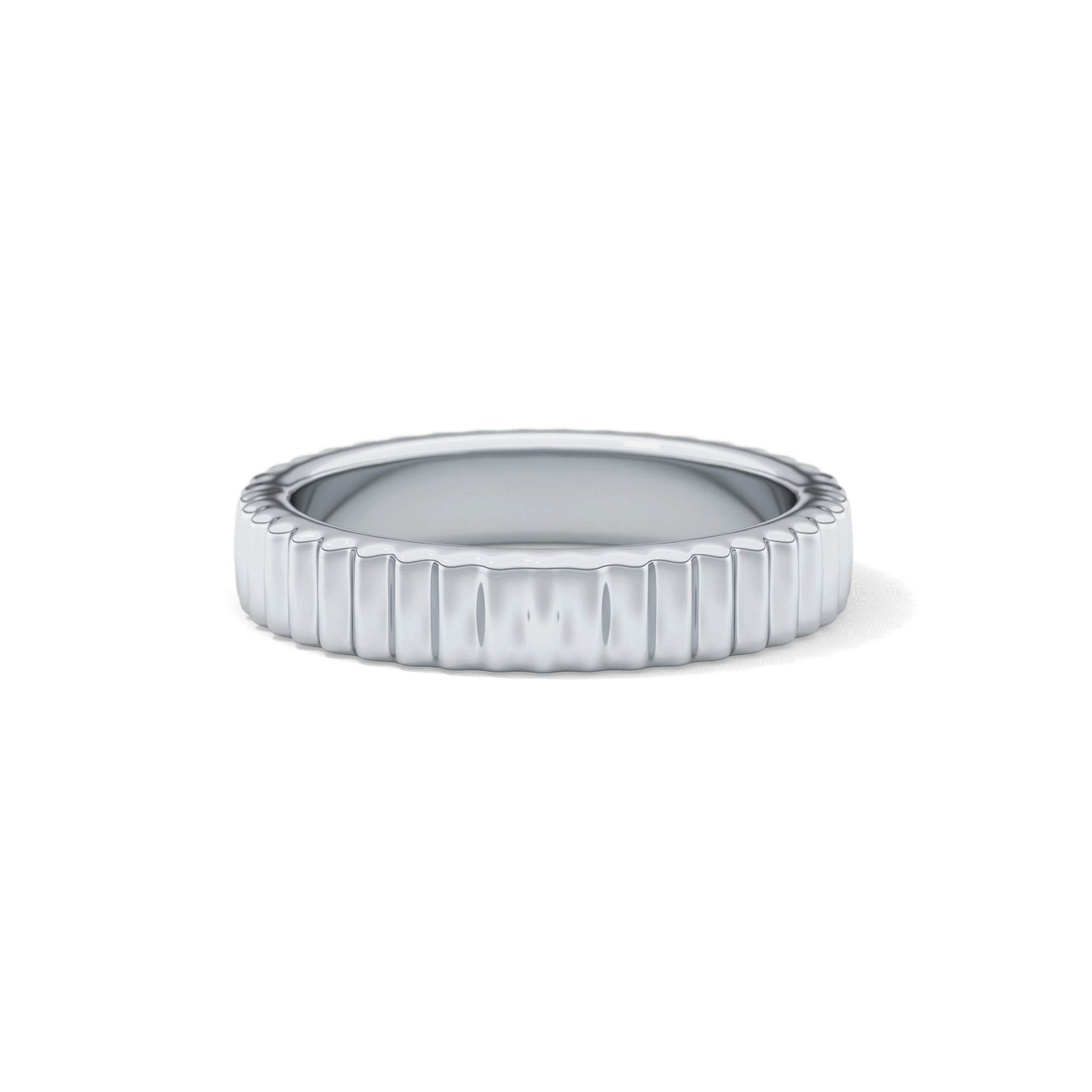 Classic Textured Wedding Band
