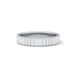 Classic Textured Wedding Band
