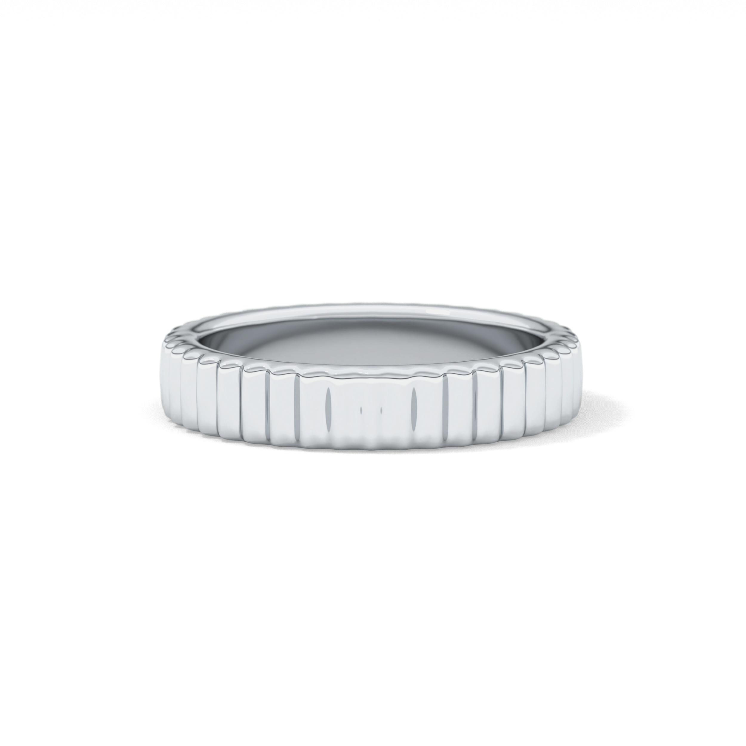 Classic Textured Wedding Band