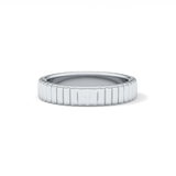Classic Textured Wedding Band