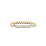 0.7 TCW Round Lab Grown Diamond Wedding Band
