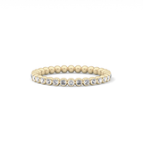 0.7 TCW Round Lab Grown Diamond Wedding Band