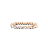 0.7 TCW Round Lab Grown Diamond Wedding Band