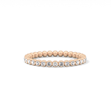 0.7 TCW Round Lab Grown Diamond Wedding Band
