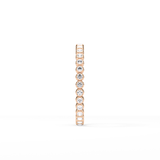 0.7 TCW Round Lab Grown Diamond Wedding Band