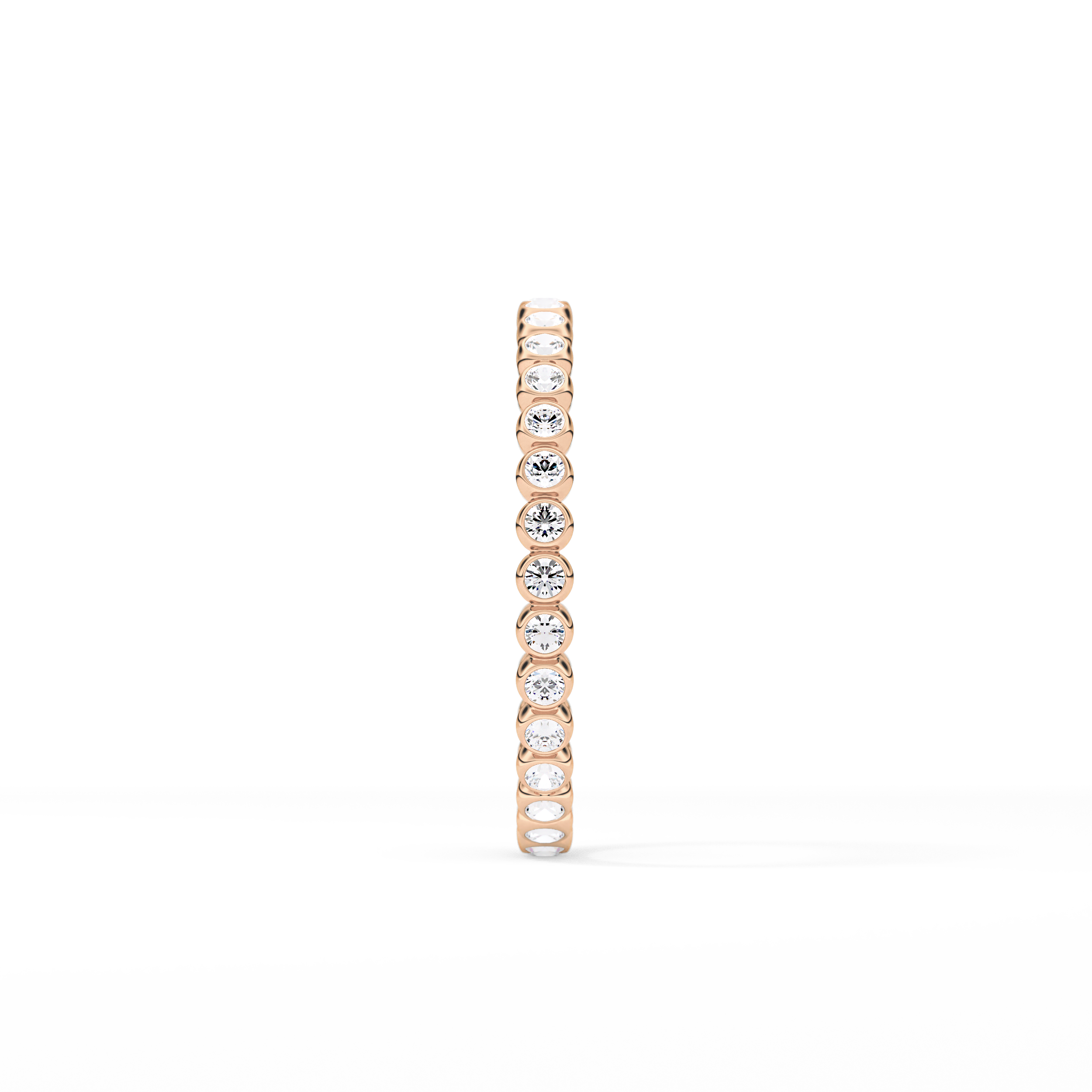 0.7 TCW Round Lab Grown Diamond Wedding Band