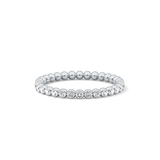 0.7 TCW Round Lab Grown Diamond Wedding Band