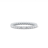 0.7 TCW Round Lab Grown Diamond Wedding Band