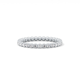 0.7 TCW Round Lab Grown Diamond Wedding Band
