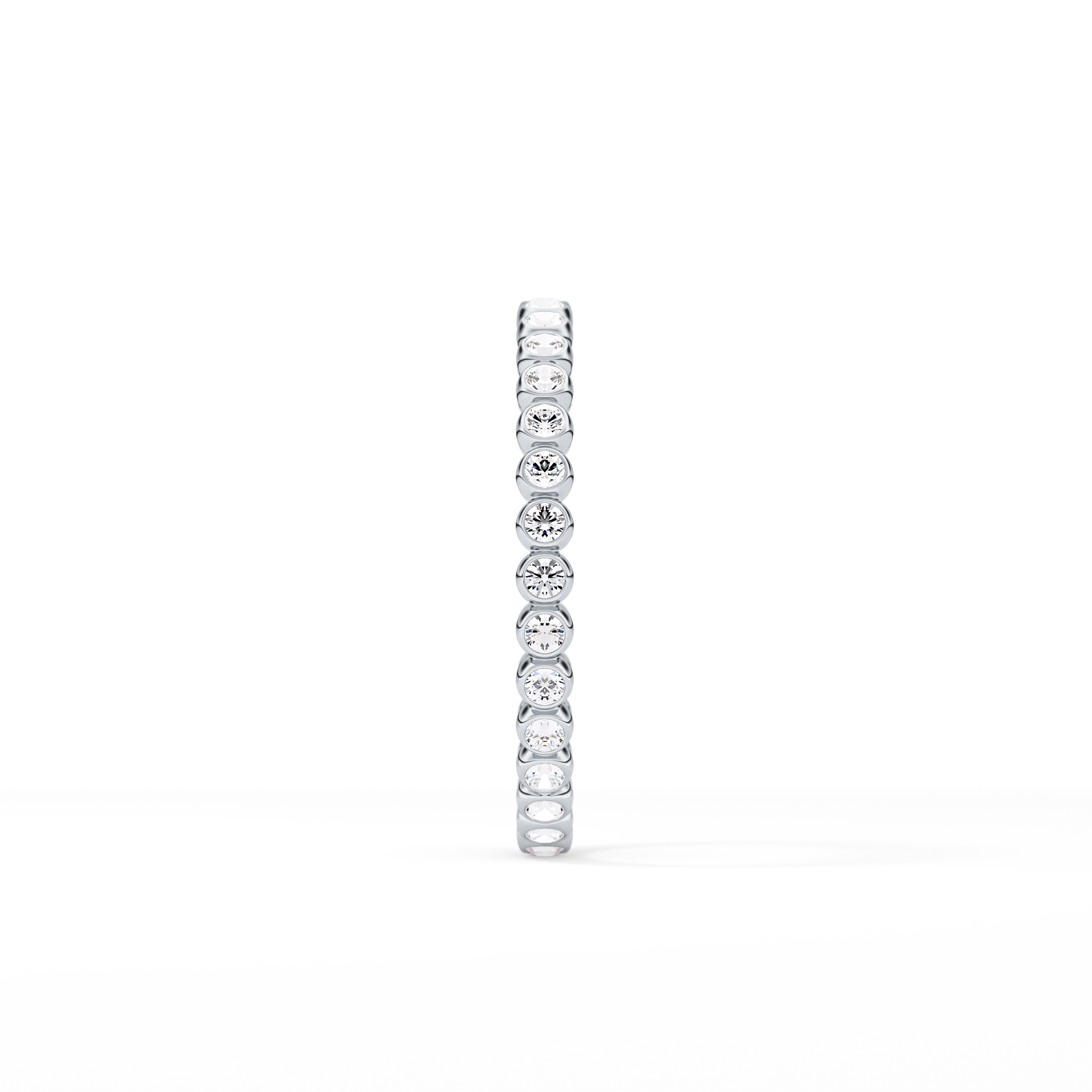 0.7 TCW Round Lab Grown Diamond Wedding Band