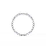 0.7 TCW Round Lab Grown Diamond Wedding Band
