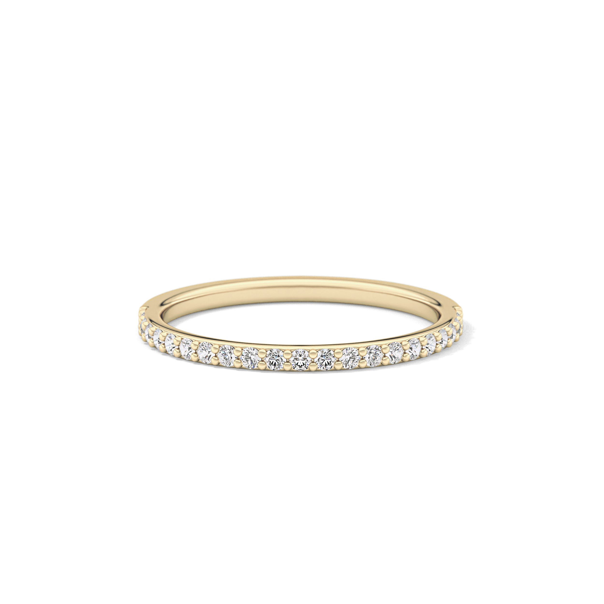 0.18 TCW Round Lab Grown Diamond Wedding Band