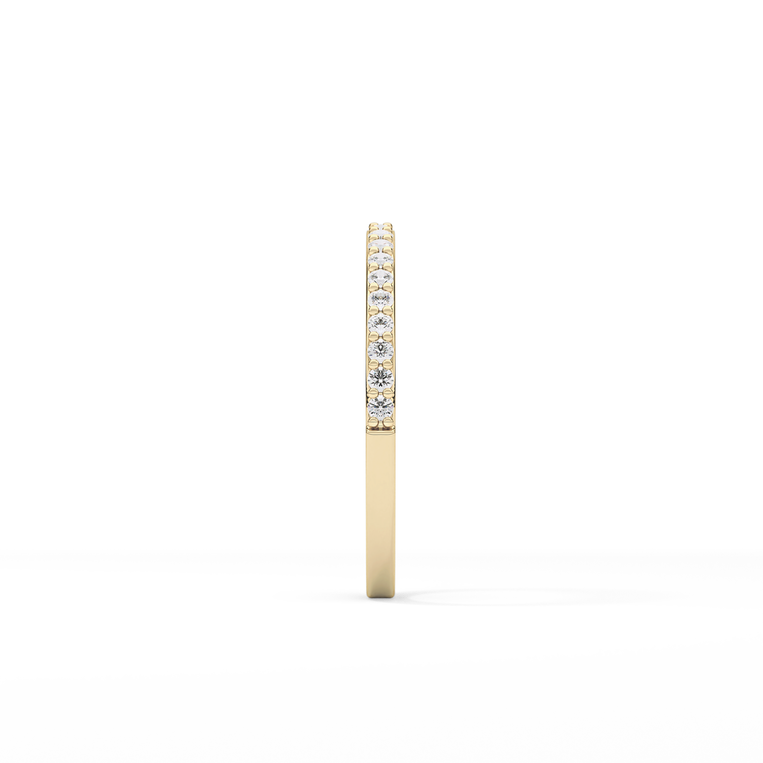 0.18 TCW Round Lab Grown Diamond Wedding Band