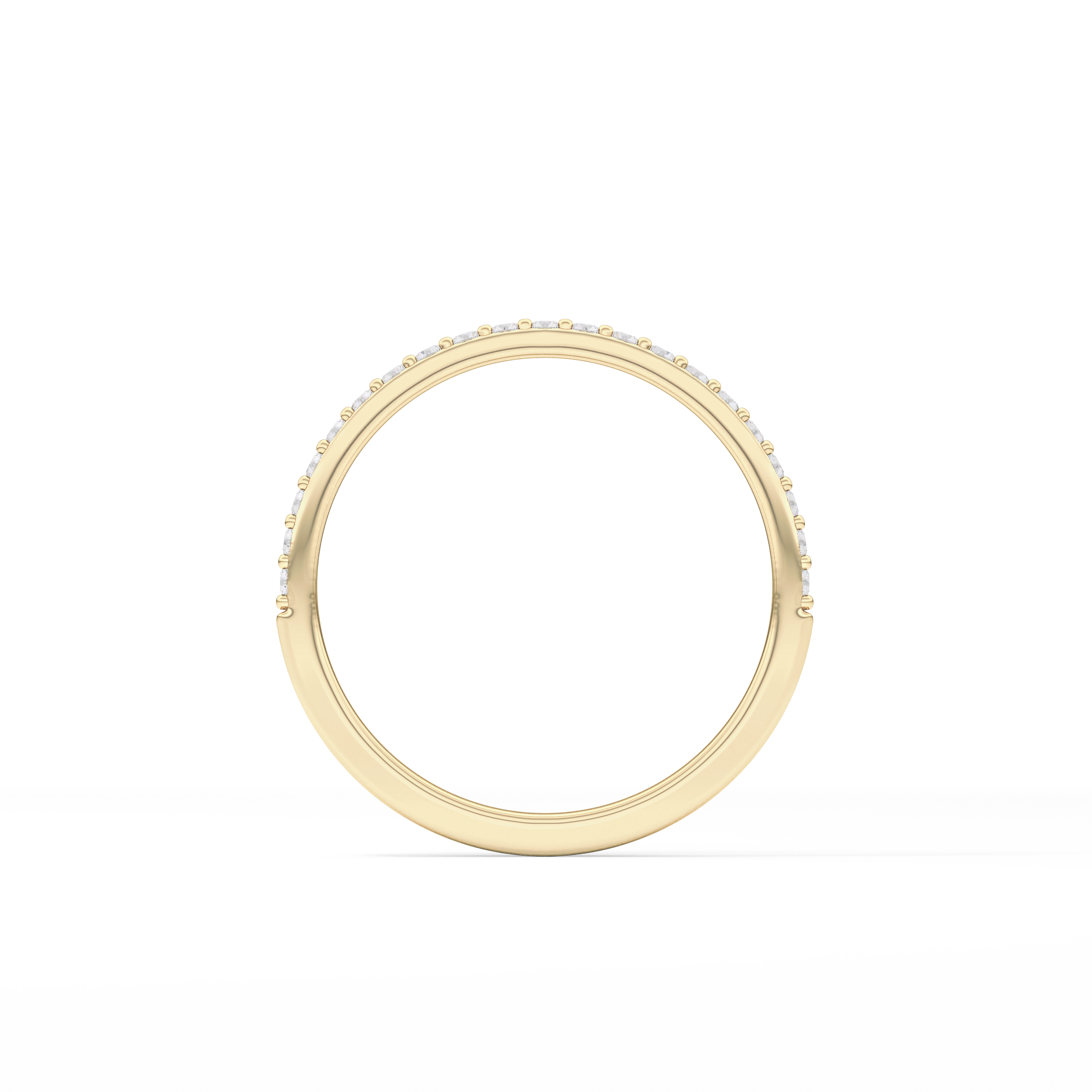 0.18 TCW Round Lab Grown Diamond Wedding Band