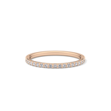 0.18 TCW Round Lab Grown Diamond Wedding Band