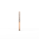 0.18 TCW Round Lab Grown Diamond Wedding Band