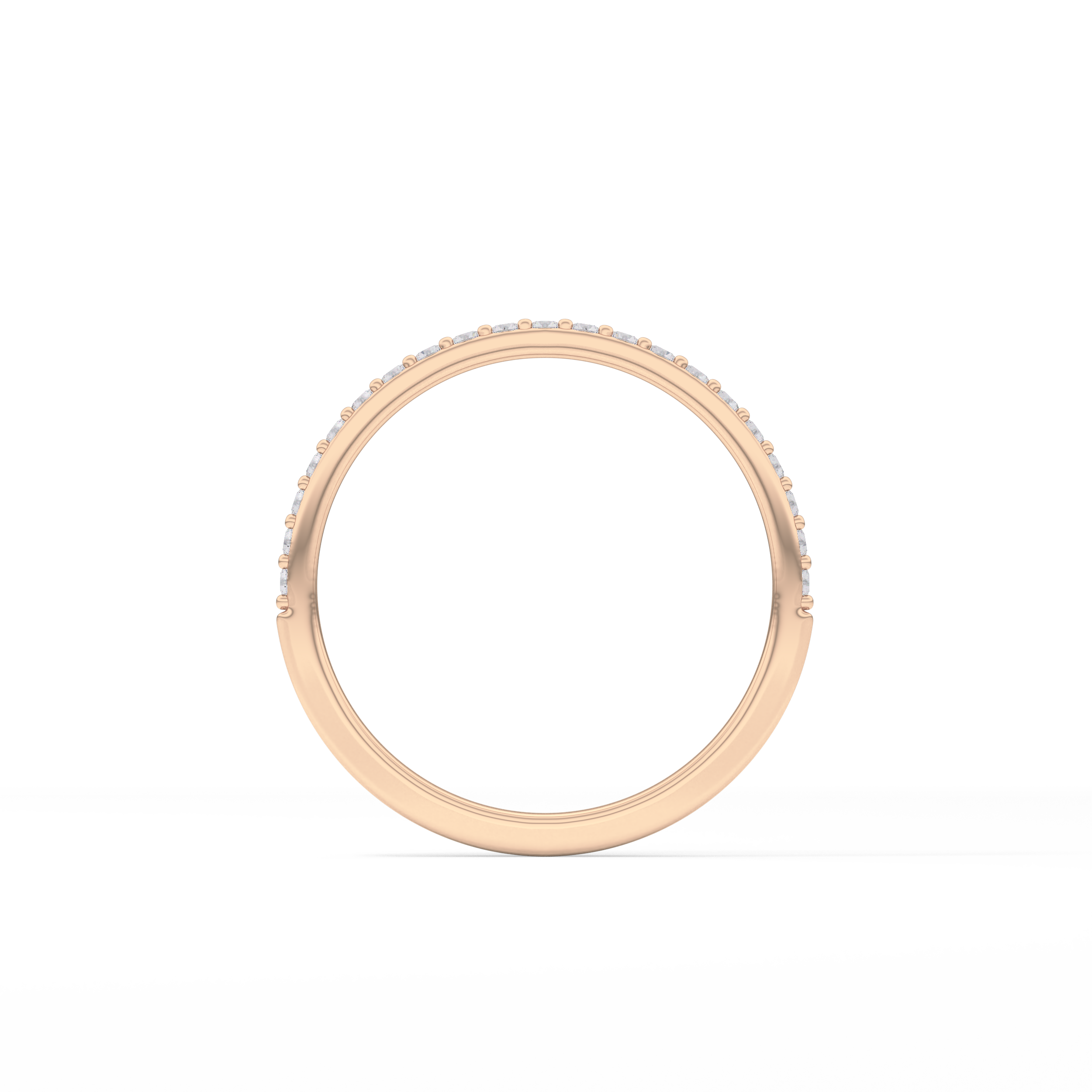 0.18 TCW Round Lab Grown Diamond Wedding Band