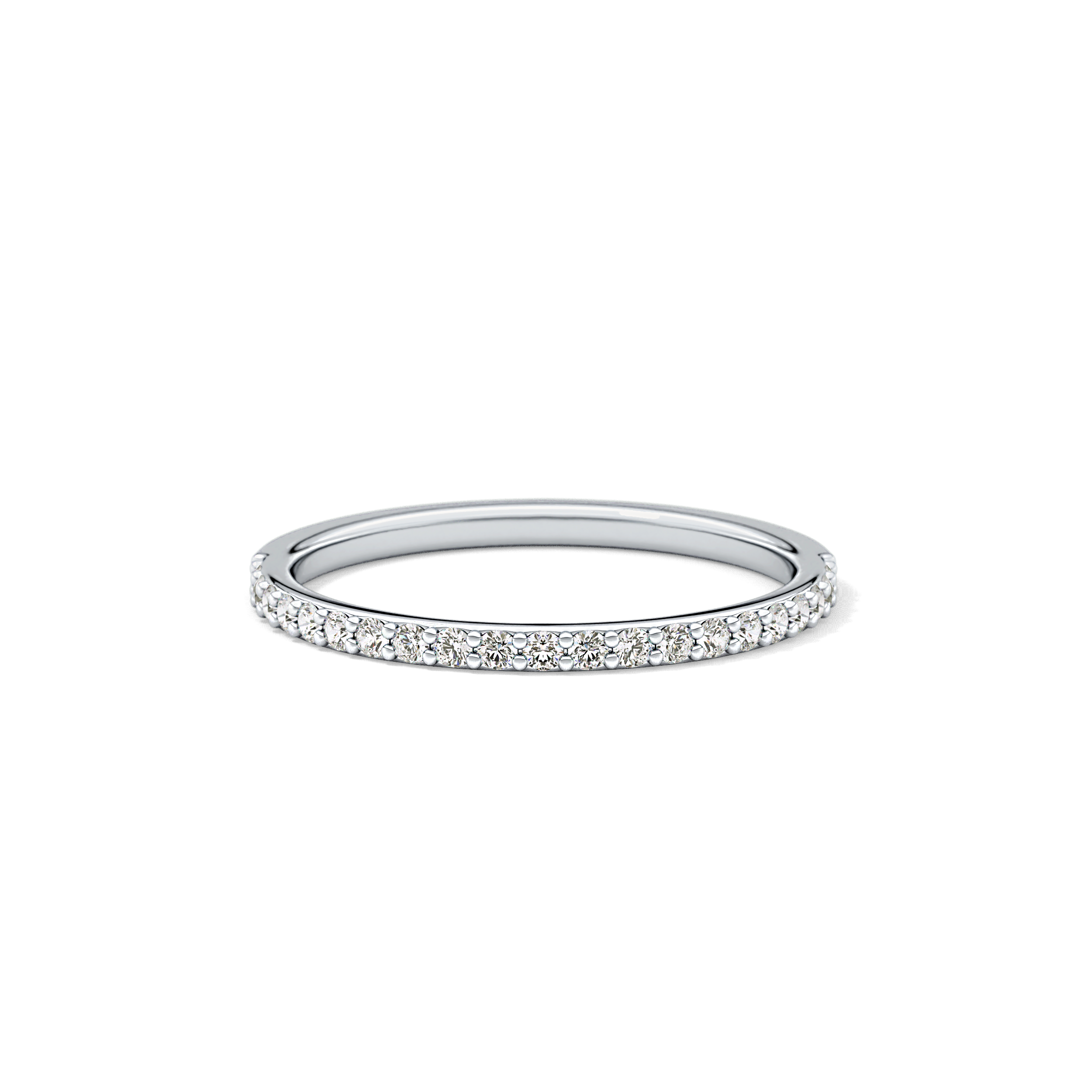 0.18 TCW Round Lab Grown Diamond Wedding Band